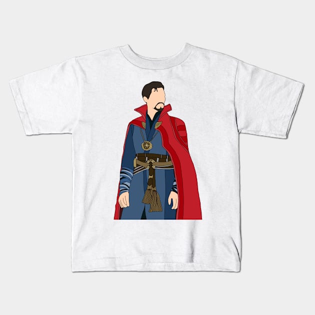 Doctor Strange Kids T-Shirt by sara-fanarts